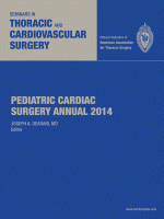  Pediatric Cardiac Surgery Annual