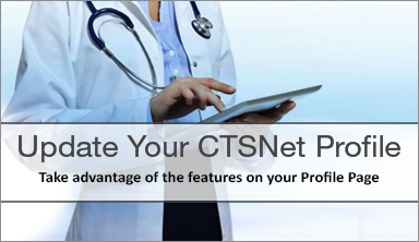 CTSNet - Update Profile Page **