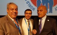 With Sir Magdy Yacoub and Dr Zohair Alhalees at 5th meeting of WSPCHS 2016 